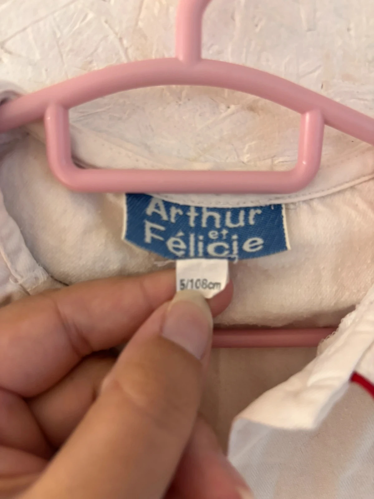 Adorable embroidered vintage blouse Arthur et Félicie – 5 years (108 cm) – photo 6